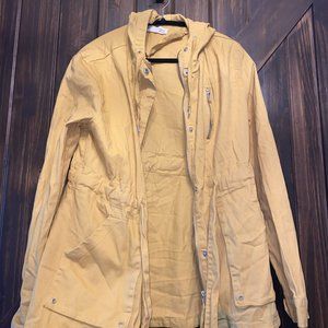 Women's Yellow Cargo Jacket